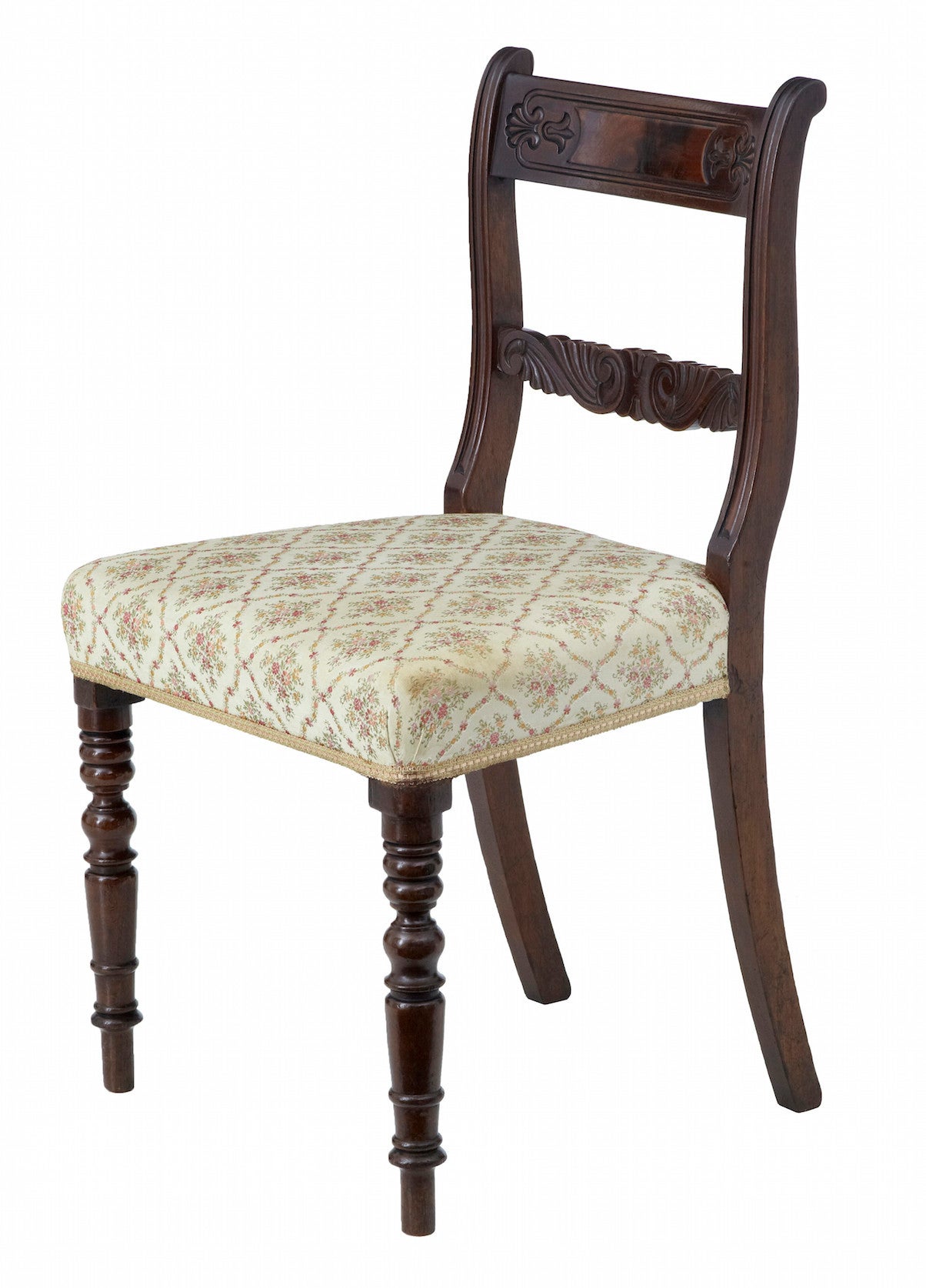 Set of 19th Century Regency Mahogany Dining Chairs