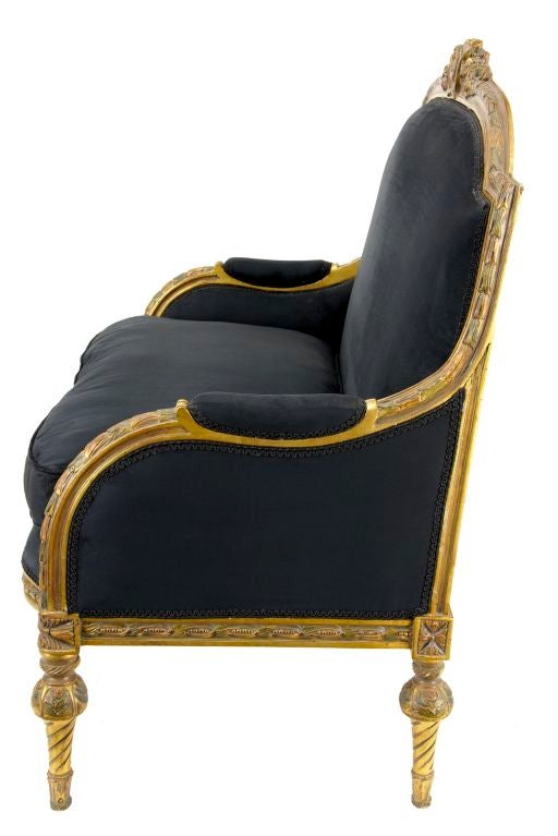 A PAIR OF SMALL 2 SEATER SOFA'S