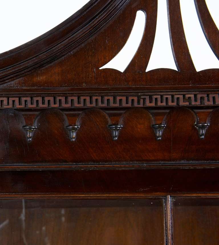 20th Century 1920's Mahogany Regency Influenced Display Cabinet