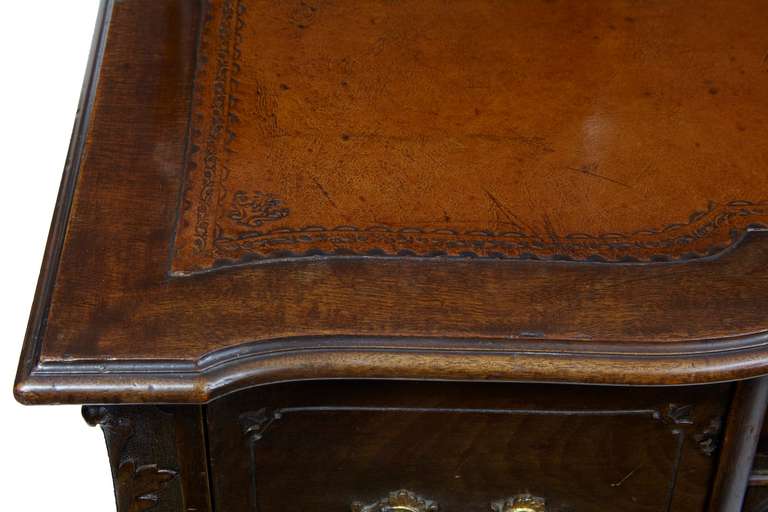 20th Century A Fine Maple & Co 1920's Mahogany Writing Desk Table