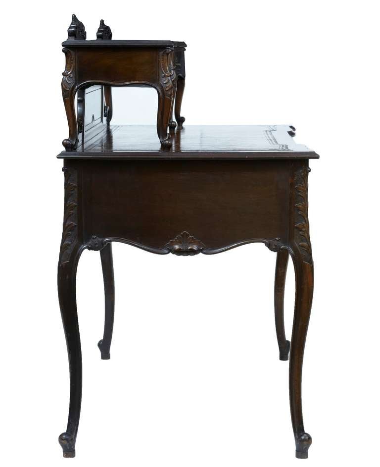 A Fine Maple & Co 1920's Mahogany Writing Desk Table 1