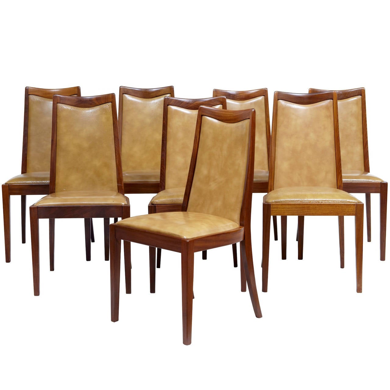 Set of Eight 1960s Teak Retro GPlan Dining Chairs at 1stDibs