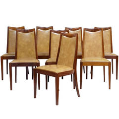 Set of Eight 1960s Teak Vintage G-Plan Dining Chairs