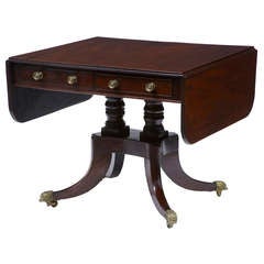 Antique Quality 19th Century Mahogany Sofa Table