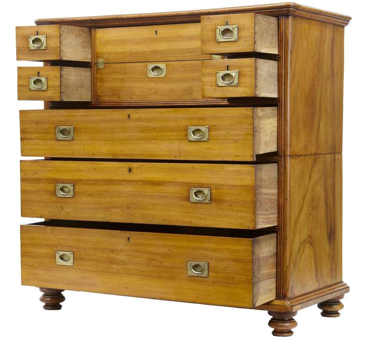 chest of drawers with desk