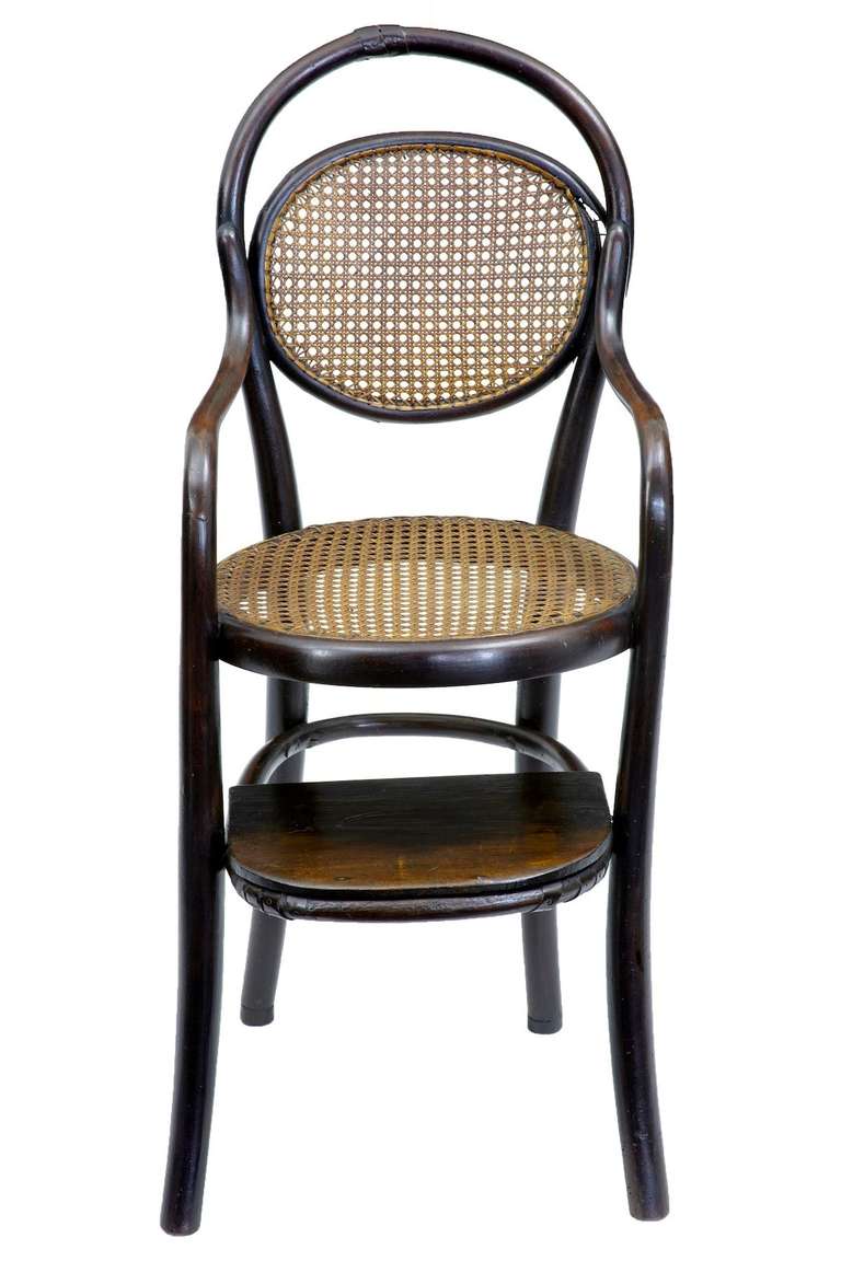 19th Century Antique Thonet Childs Chair At 1stdibs 19th Century Antique Thonet Childs Chair Labelled An Original