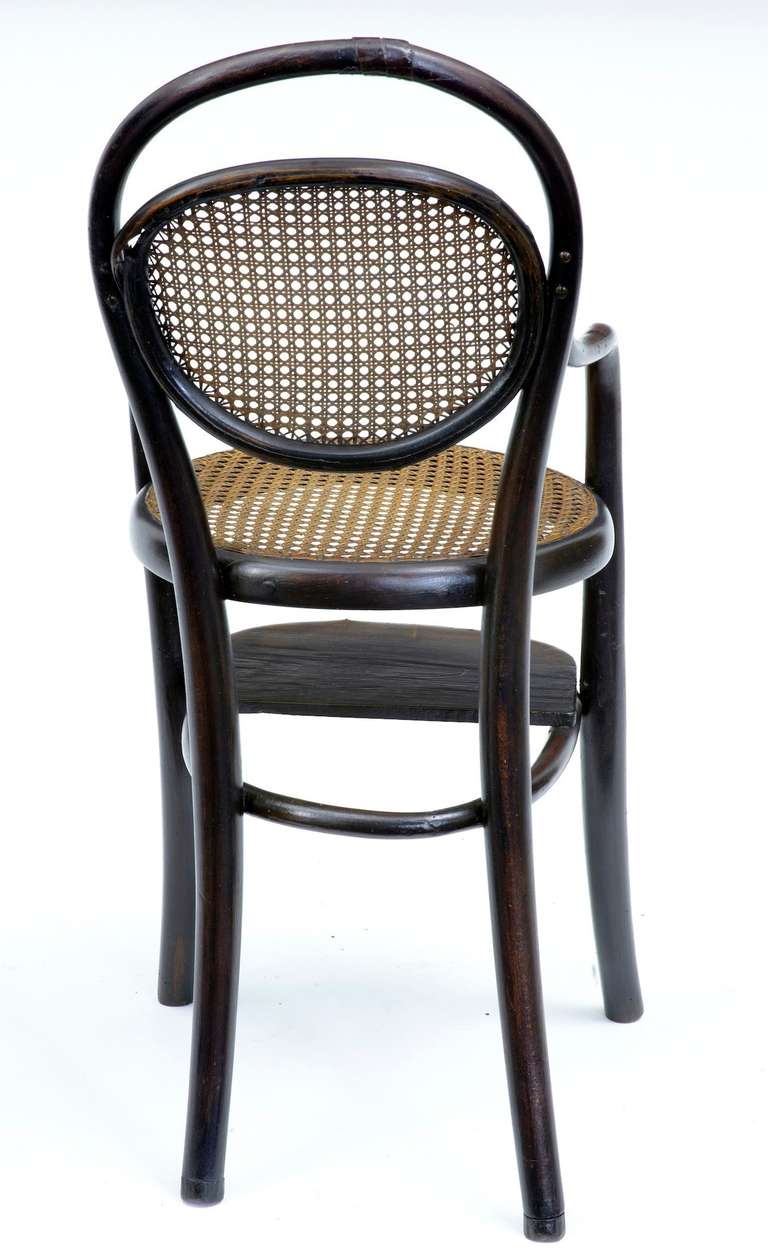 English 19th Century Antique Thonet Childs Chair
