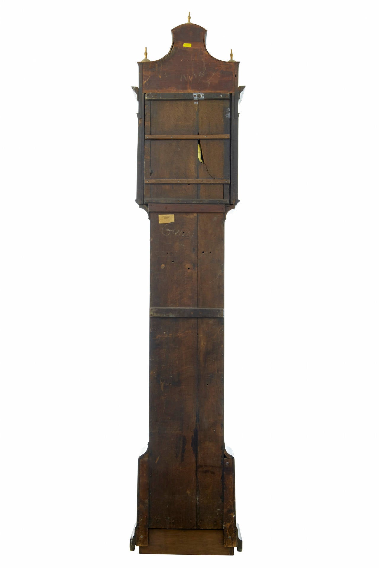 mahogany grandfather clock