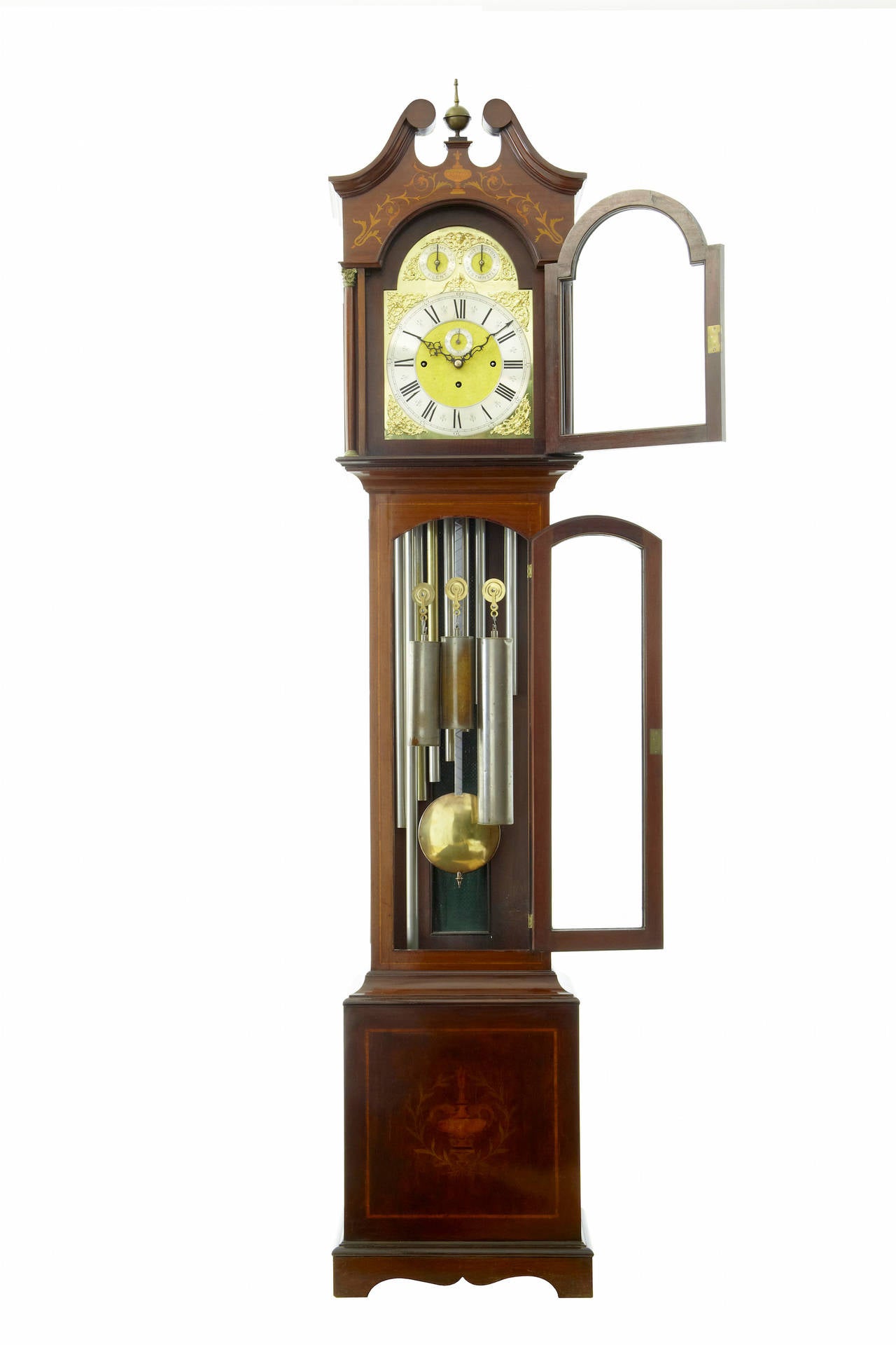 edwardian grandfather clock