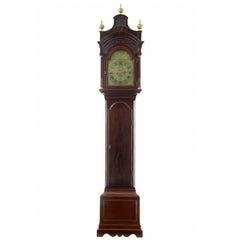 Antique 18th Century Mahogany Longcase Grandfather Clock, Conyers Dunlop, London