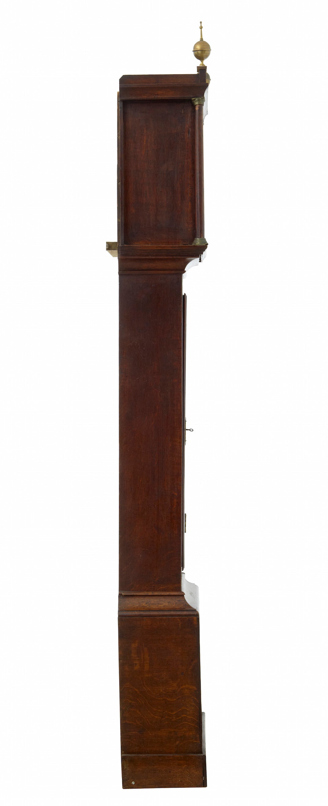 Woodwork 18th Century Oak Longcase Grandfather Clock