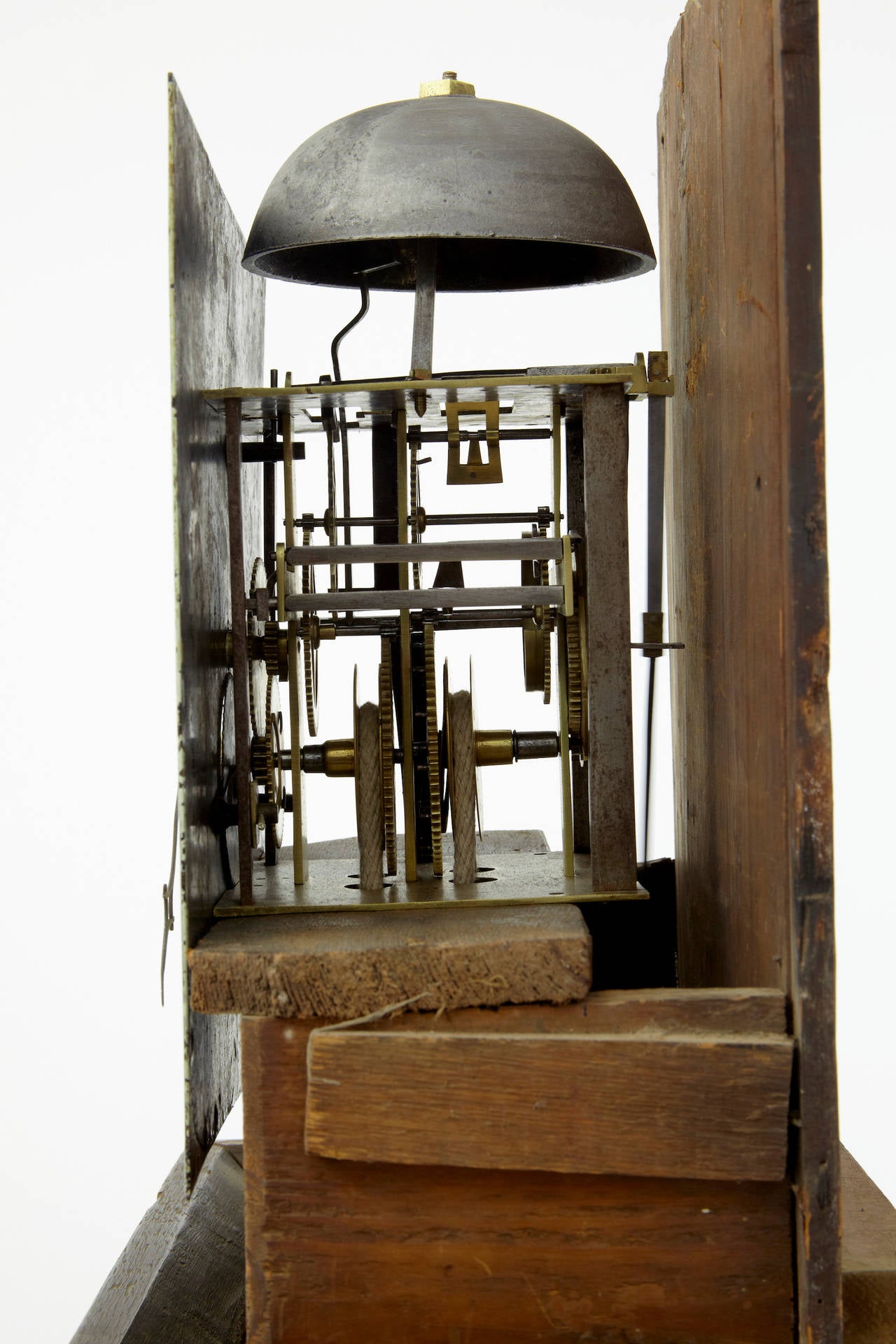 Late 18th Century 18th Century Oak Longcase Grandfather Clock