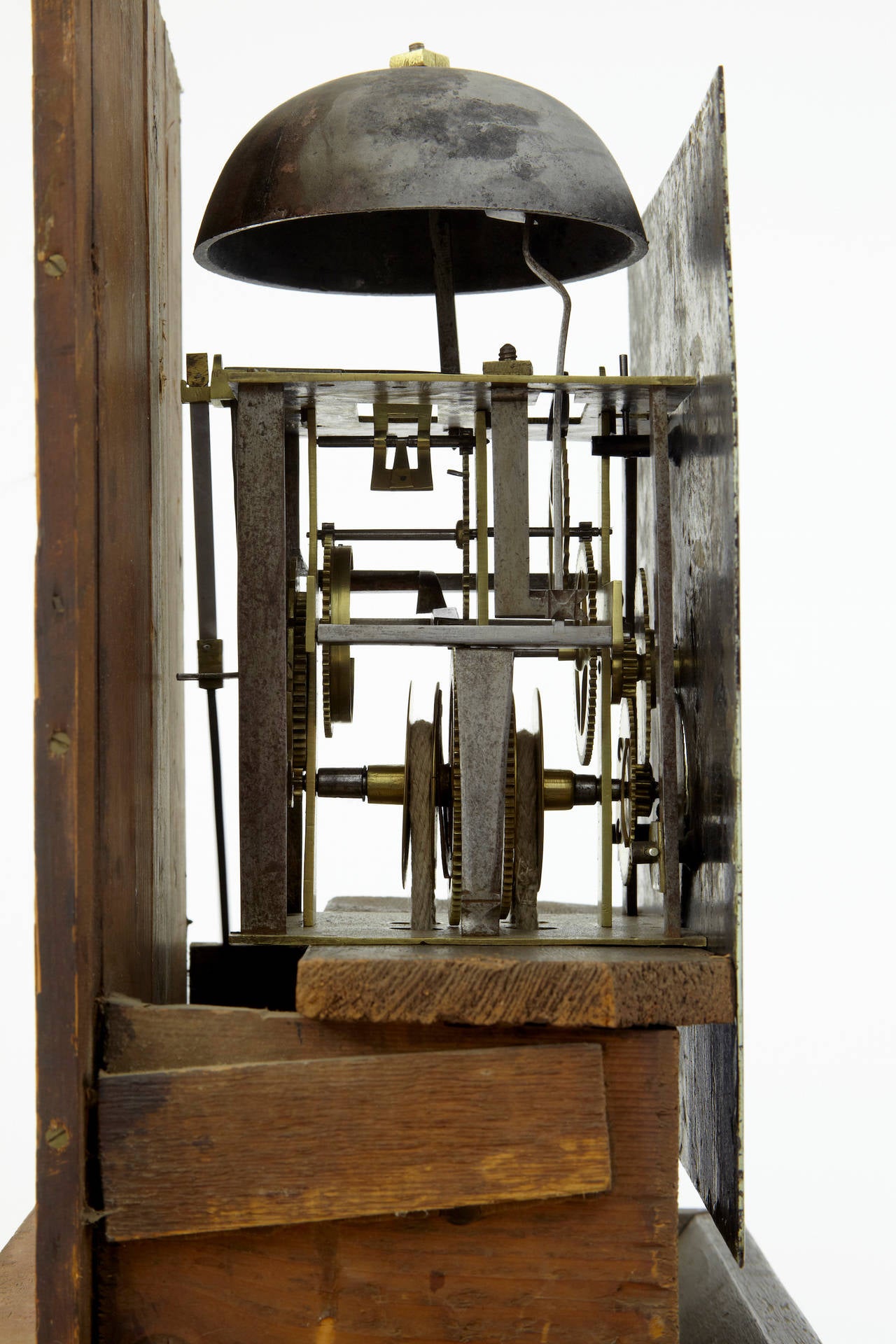 18th Century Oak Longcase Grandfather Clock 1