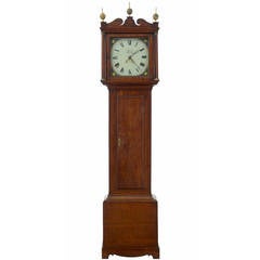 18th Century Oak Longcase Grandfather Clock