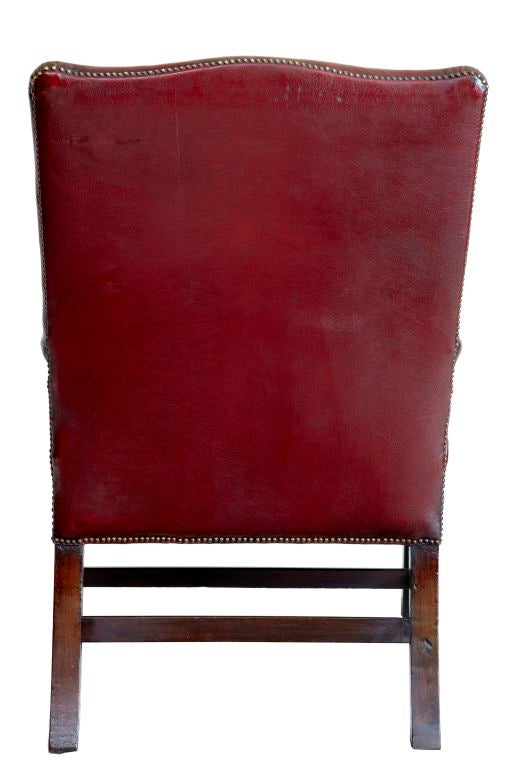 English 18th Century Gainsborough Chair Circa 1790