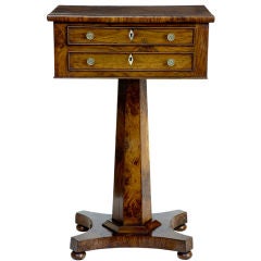 19th Century Pollard Oak Table Circa 1850