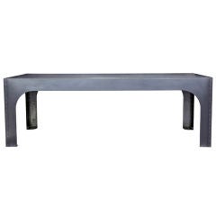 Used 20th Century Contemporary Steel Table