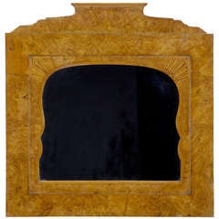 19th Century Russian Root Birch Overmantel Mirror 9