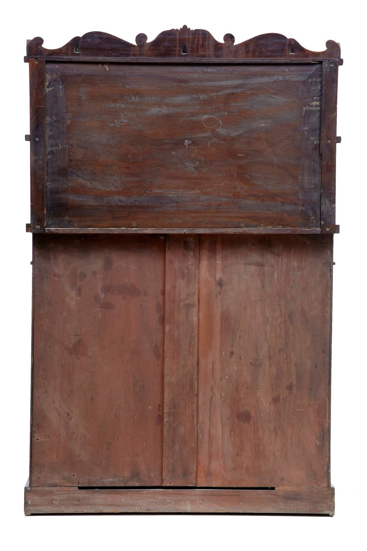 19th Century Early Victorian French Mahogany Chiffionier Sideboard