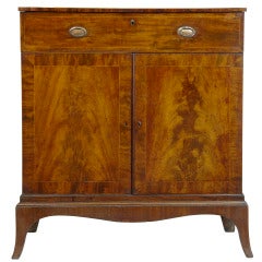 19th Century Antique Mahogany Collectors Cabinet