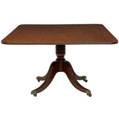 19th Century Antique Mahogany Breakfast Table