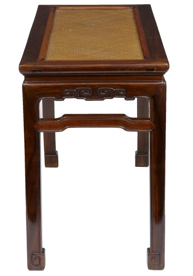 19th Century Antique Chinese Rosewood Stool