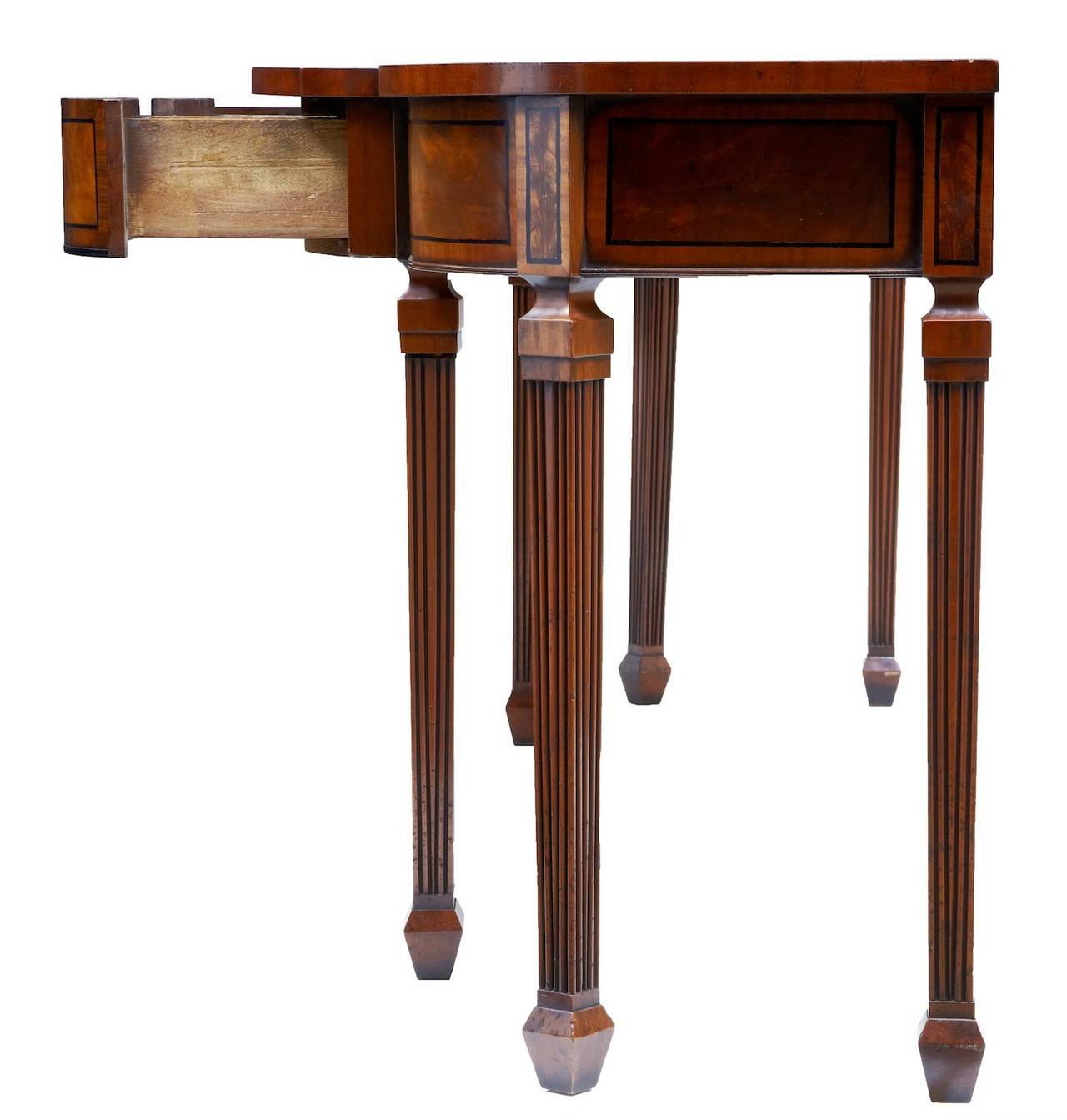 1920's Large Mahogany Serving Table Sideboard
