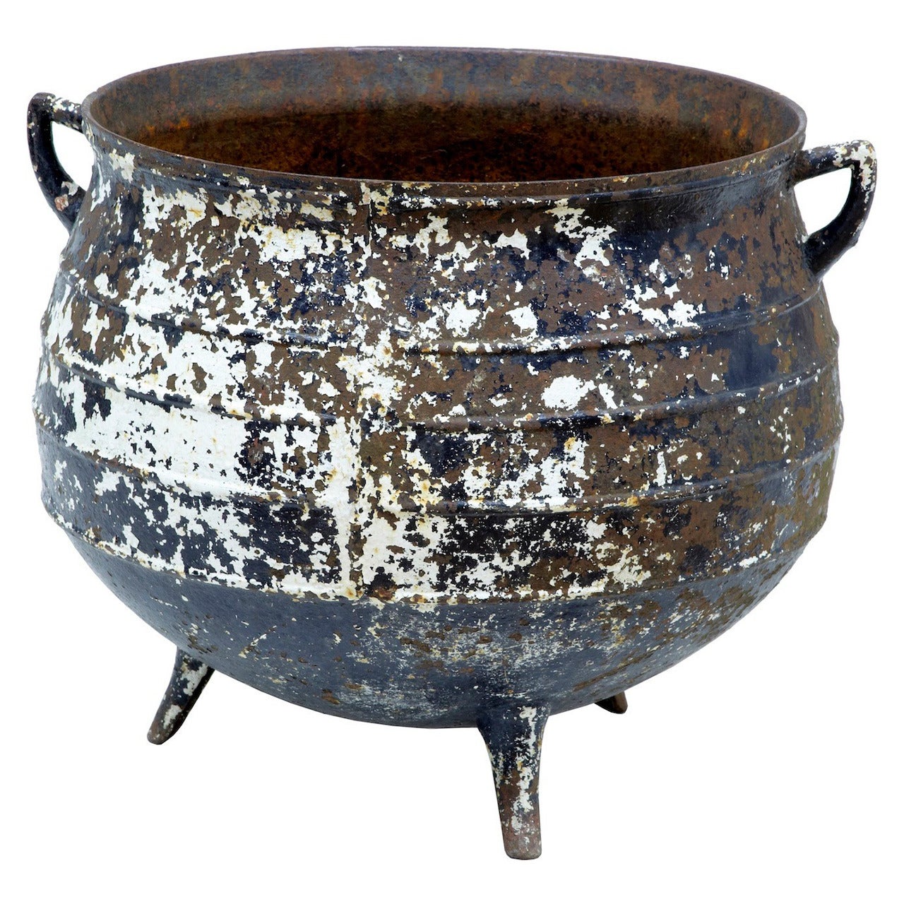 19th Century Irish Cast Iron Famine Pot