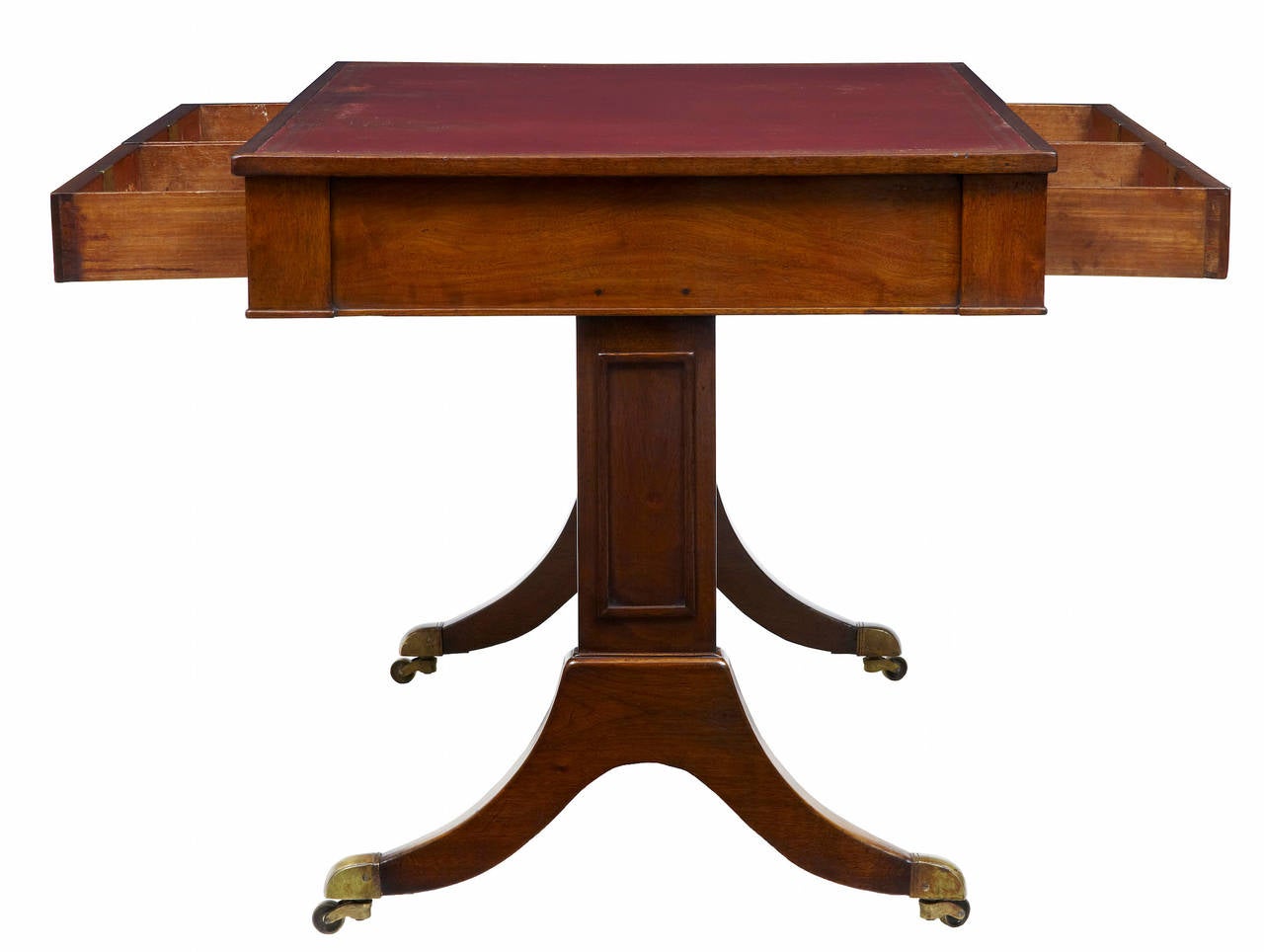 Victorian 19th Century and Later Mahogany Writing Desk Table