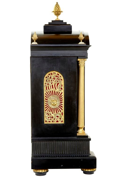 English 19th Century Antique Triple Fusee Bracket Clock