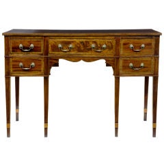 Antique 19th Century Irish Butler Of Dublin Mahogany Sideboard