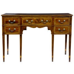 19th Century Irish Butler Of Dublin Mahogany Sideboard