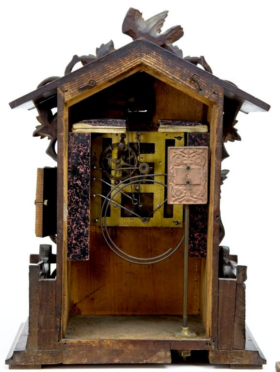 19th Century Antique German Black Forest Cuckoo Clock 2
