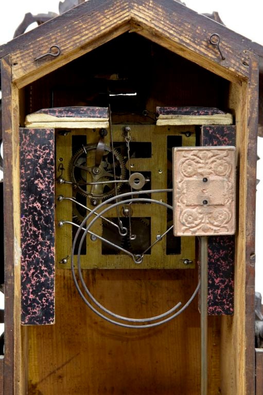 19th Century Antique German Black Forest Cuckoo Clock 3