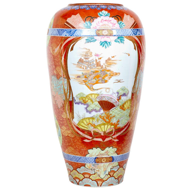 19th Century Antique Decorative Japanese Imari Vase