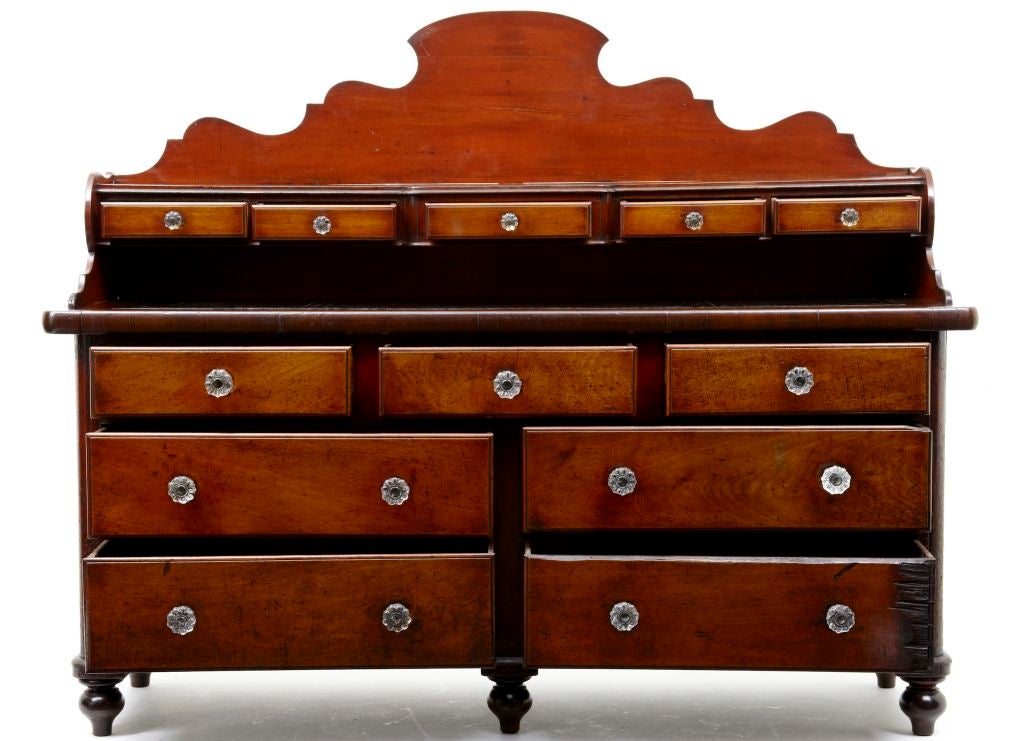 19th Century Antique Victorian Dresser Apothecary Dresser