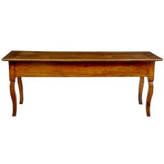 Cherry Wood Antique French Farmhouse Table