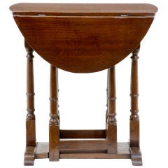 18th Century Small Antique Oak Table