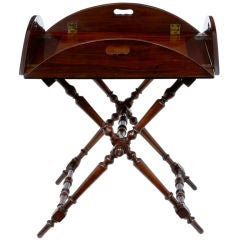 19th Century Antique Mahogany Butlers Tray