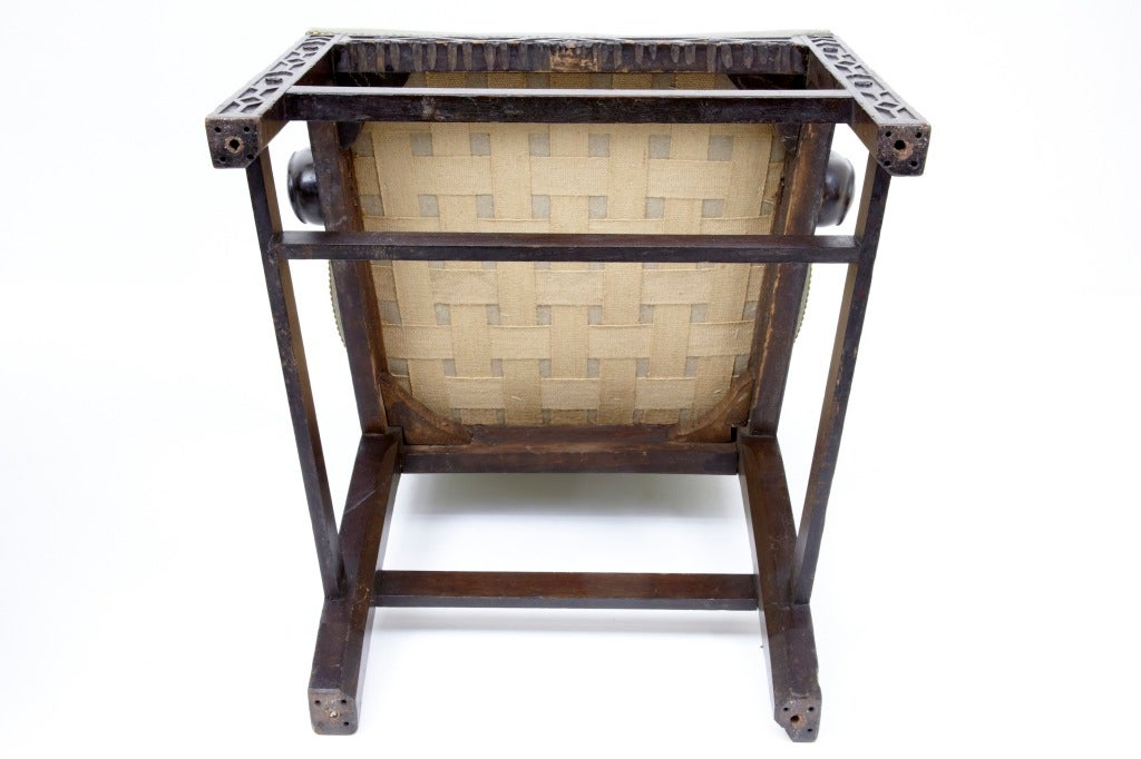 Early 19th Century Pair Of Mahogany Masonic Throne Chairs 1