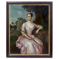 18th Century Oil On Canvas By John Lewis