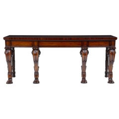 Early 19th Century William IV Antique Mahogany Serving Table