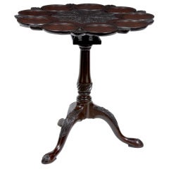19th Century Antique Mahogany Carved Supper Table Circa 1820