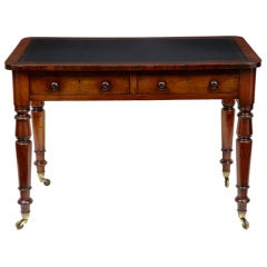 19th Century Antique Mahogany Writing Table
