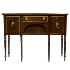 19th Century Used Mahogany Sheraton Sideboard