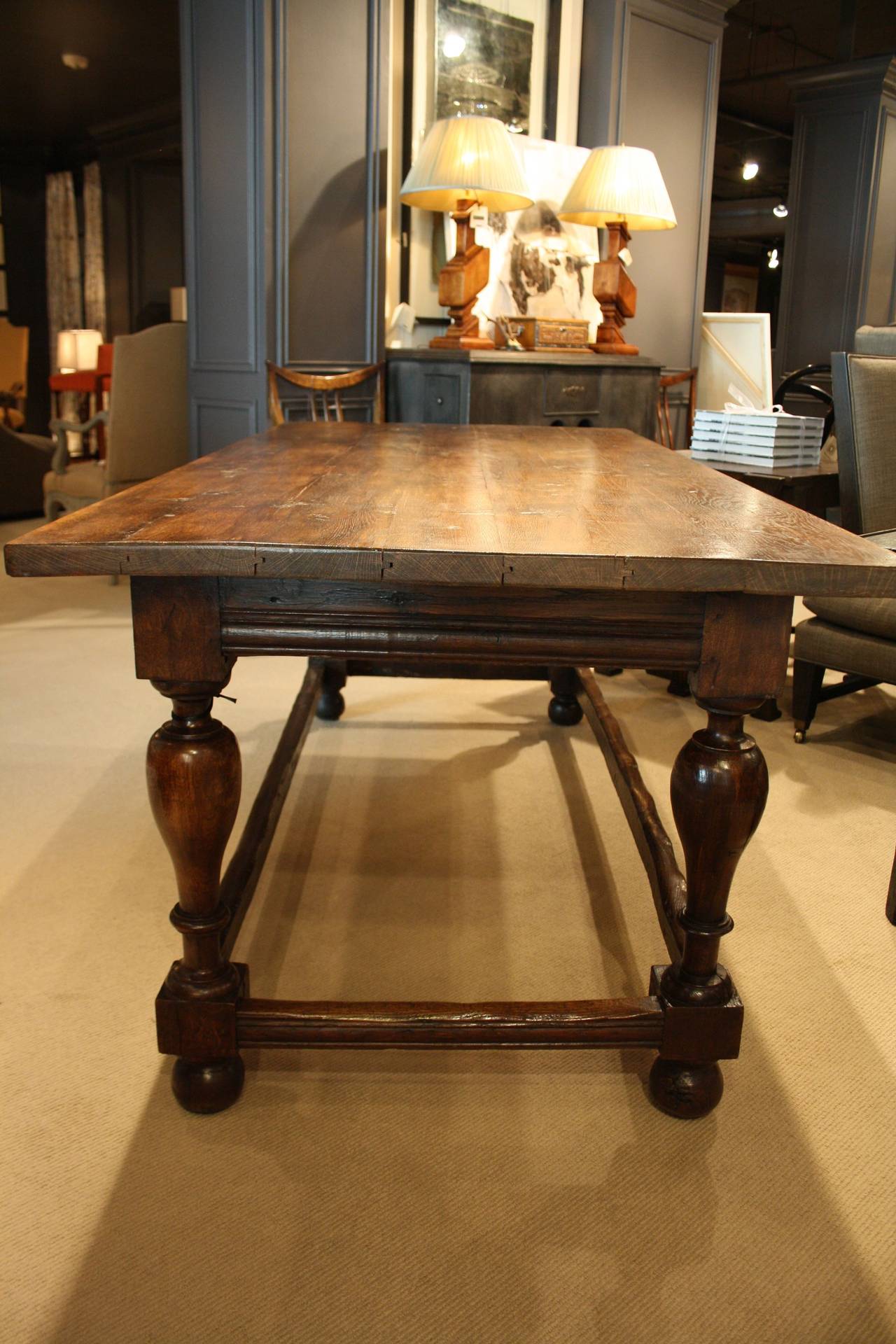 Early 20th Century Table in Oak
