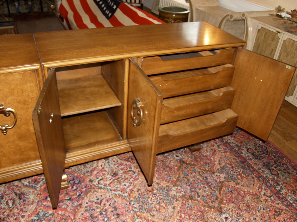 American enormous  Mastercraft credenza, buffet or sideboard For Sale