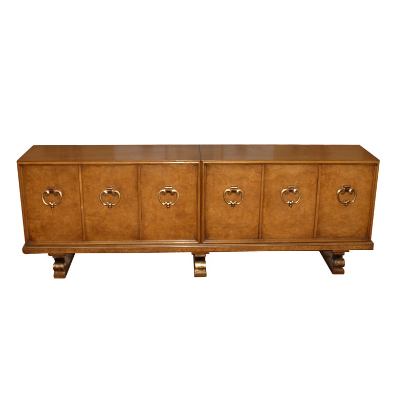 enormous  Mastercraft credenza, buffet or sideboard For Sale