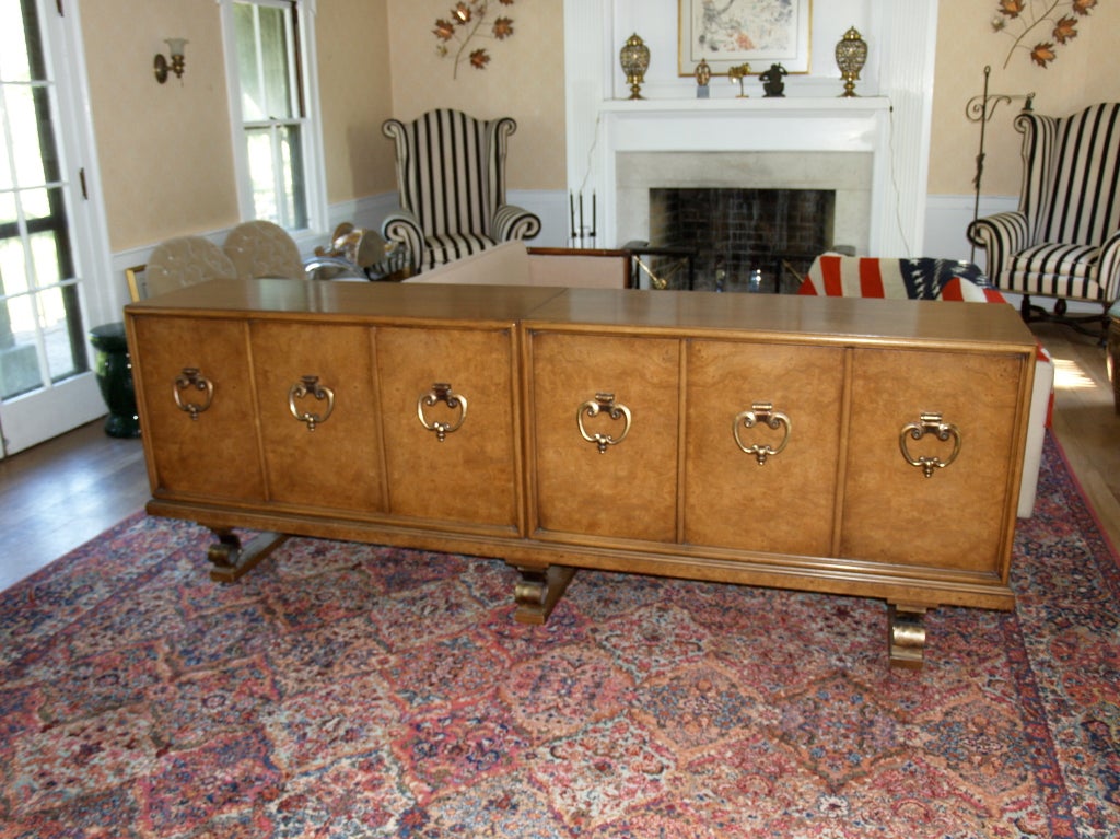 enormous  Mastercraft credenza, buffet or sideboard For Sale 3