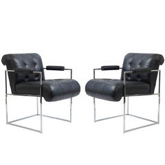 12 Milo Baughman Dining or Side Chairs 12 Milo Baughman Dining or Side Chairs